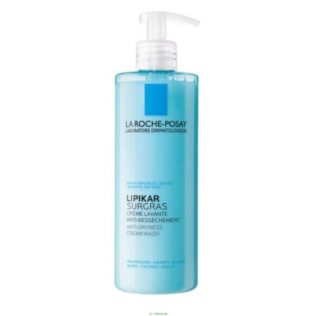 SABONETE LÍQUIDO HIDRATANTE LIPIKAR SURGRAS 400ML